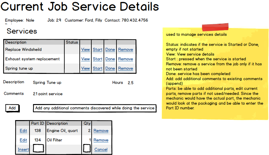 Service Processing