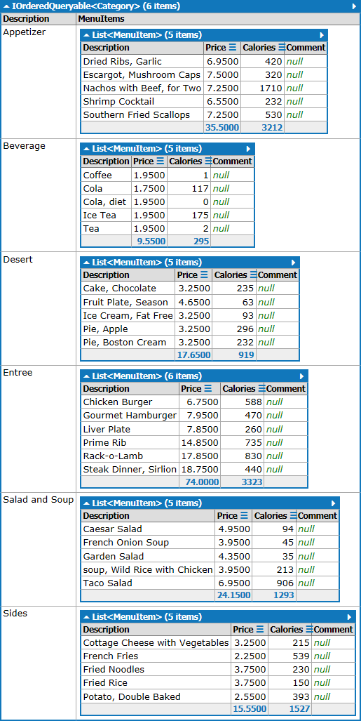 Program example 1 - Results