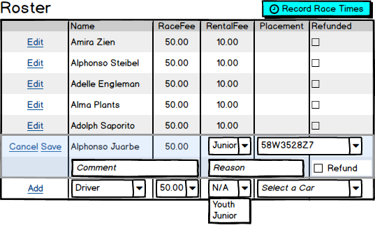 Roster